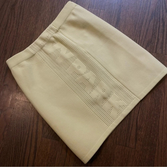 NWOT adidas x IVY Park Knit Skirt in Yellow Tint GR1457 - Picture 7 of 12